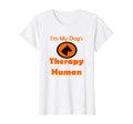 Womens Dog Therapy Humans T-Shirt - Aesthetic Graphic Unisex - T-Shirt, Sweatshirt, Hoodie