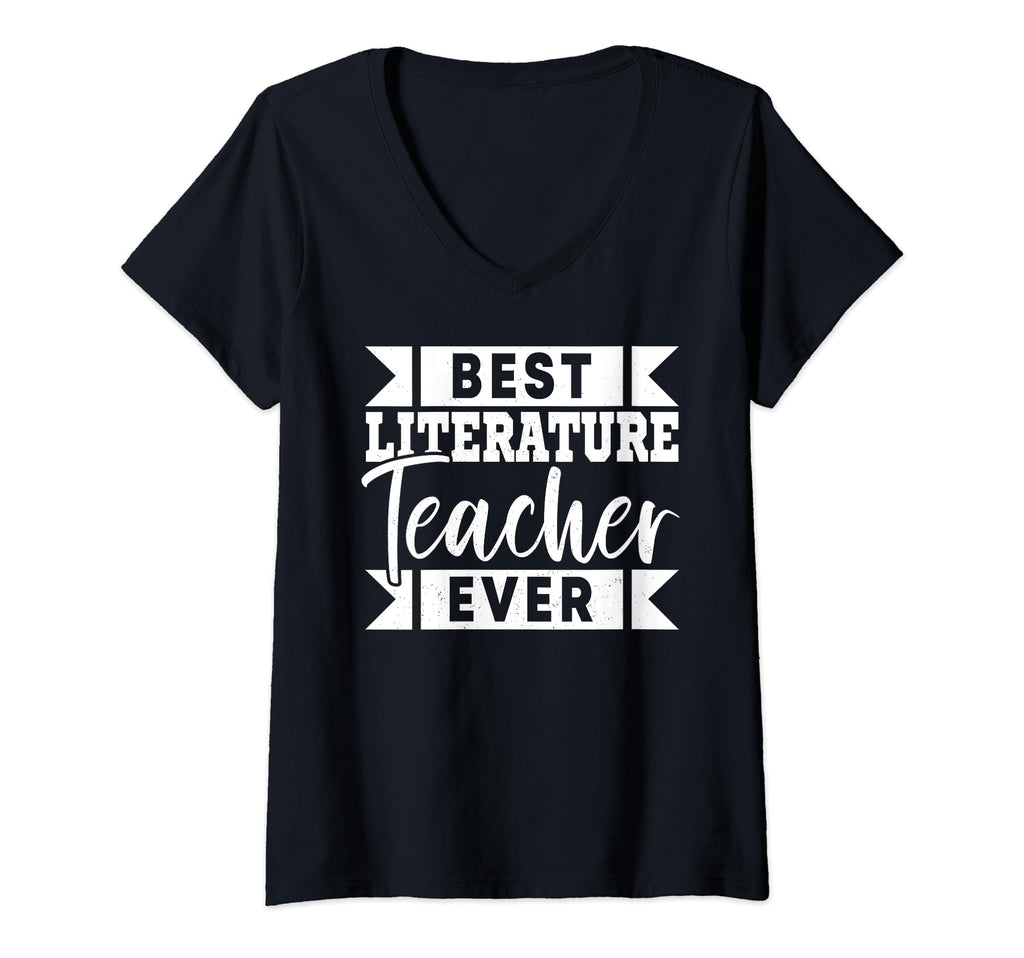 Literature Teacher And T-Shirt - Unique Graphic Unisex - T-Shirt, Sweatshirt, Hoodie