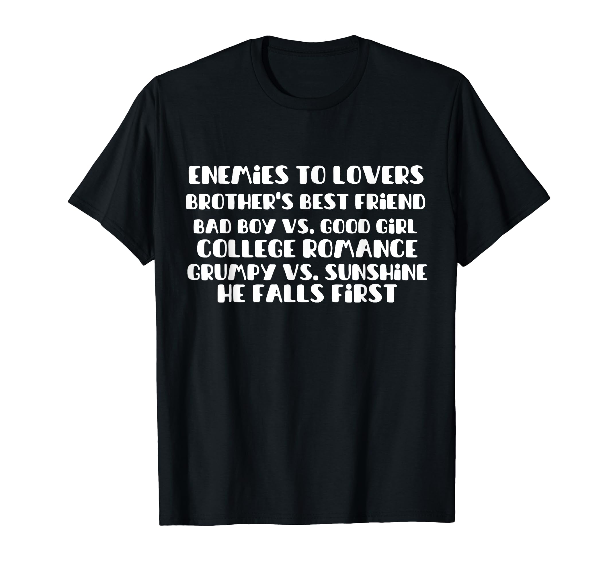 Romance Book Tropes T-Shirt - Unique Graphic Men Women - T-Shirt, Sweatshirt, Hoodie