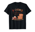 Books Are My Happy Place Coffee Book T-Shirt - Streetwear Style Men Women - T-Shirt, Sweatshirt, Hoodie