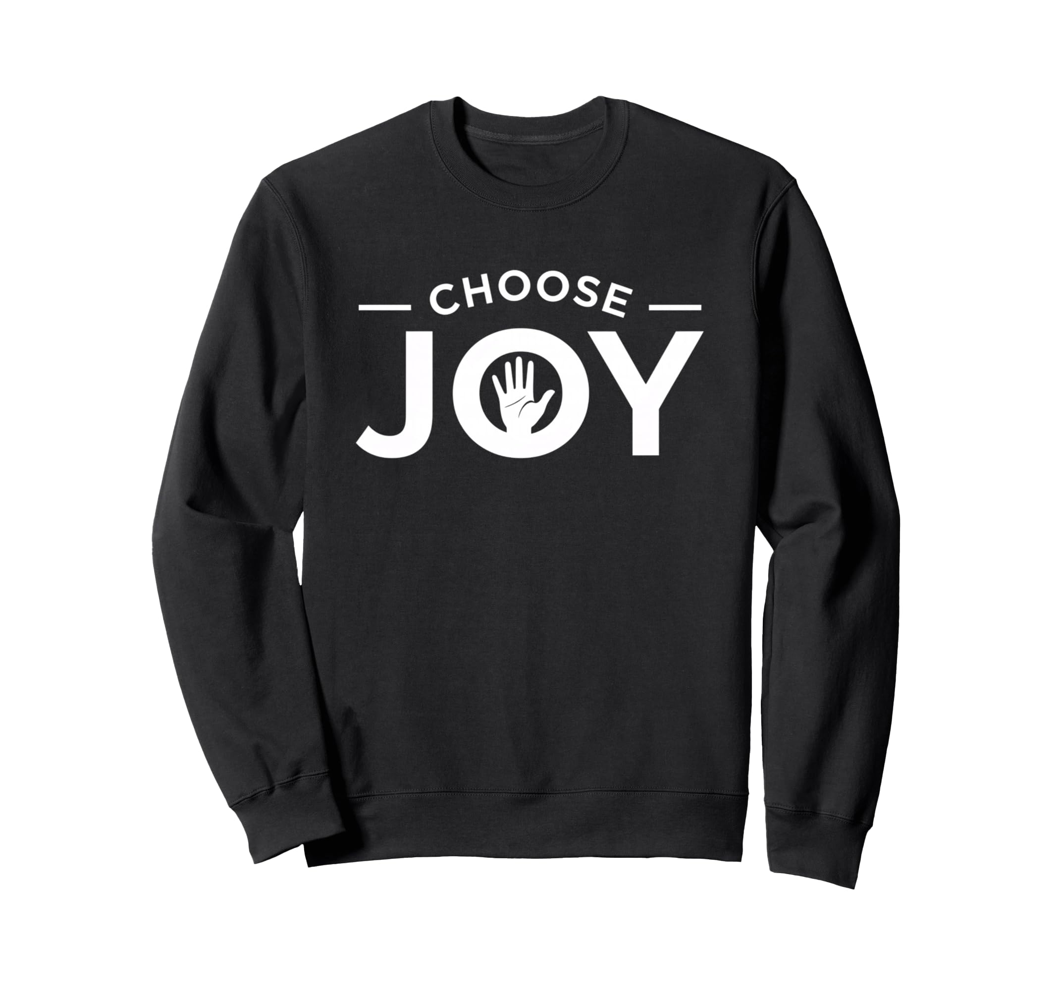 Choose Joy Wellness Inspirational Sweatshirt - Graphic Print for Adults - T-Shirt, Sweatshirt, Hoodie