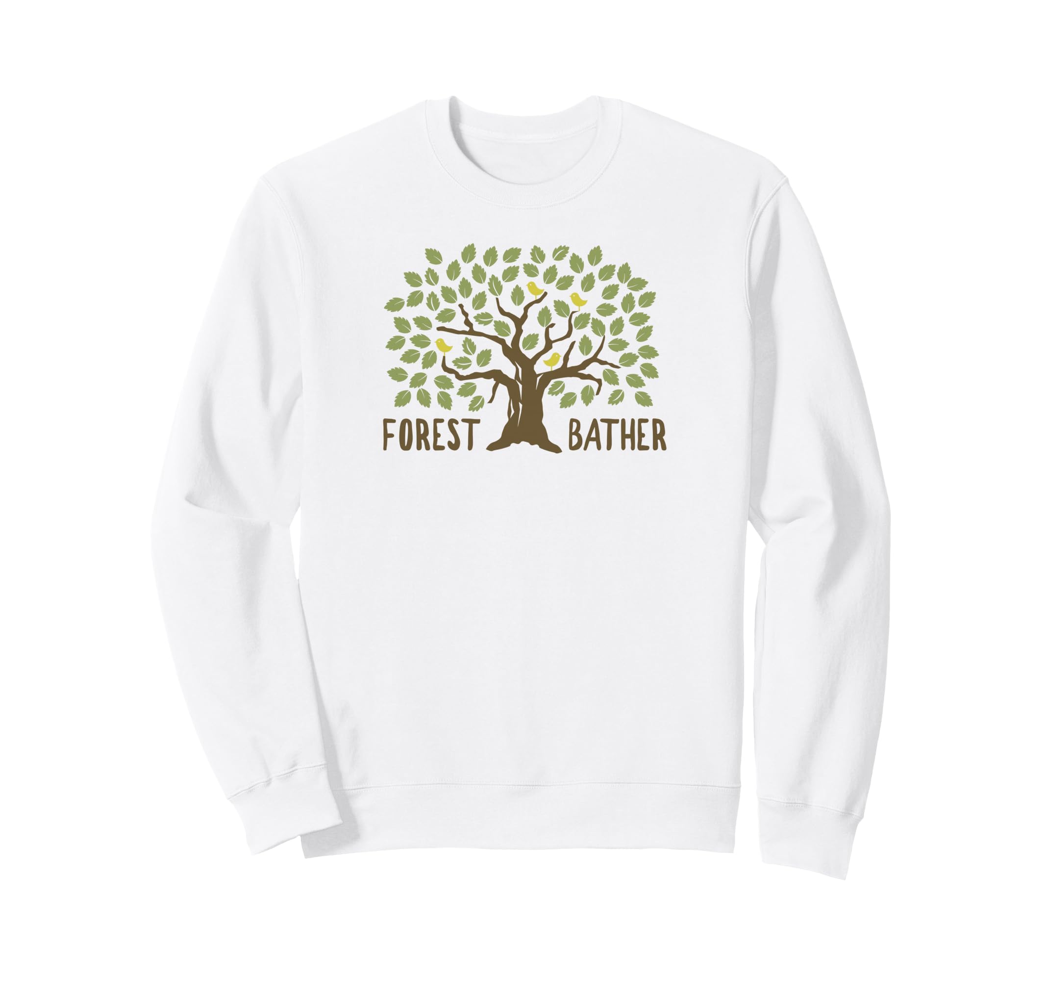 Esskay Designs Forest Bather Tees Sweatshirt - Graphic Print for Adults - T-Shirt, Sweatshirt, Hoodie