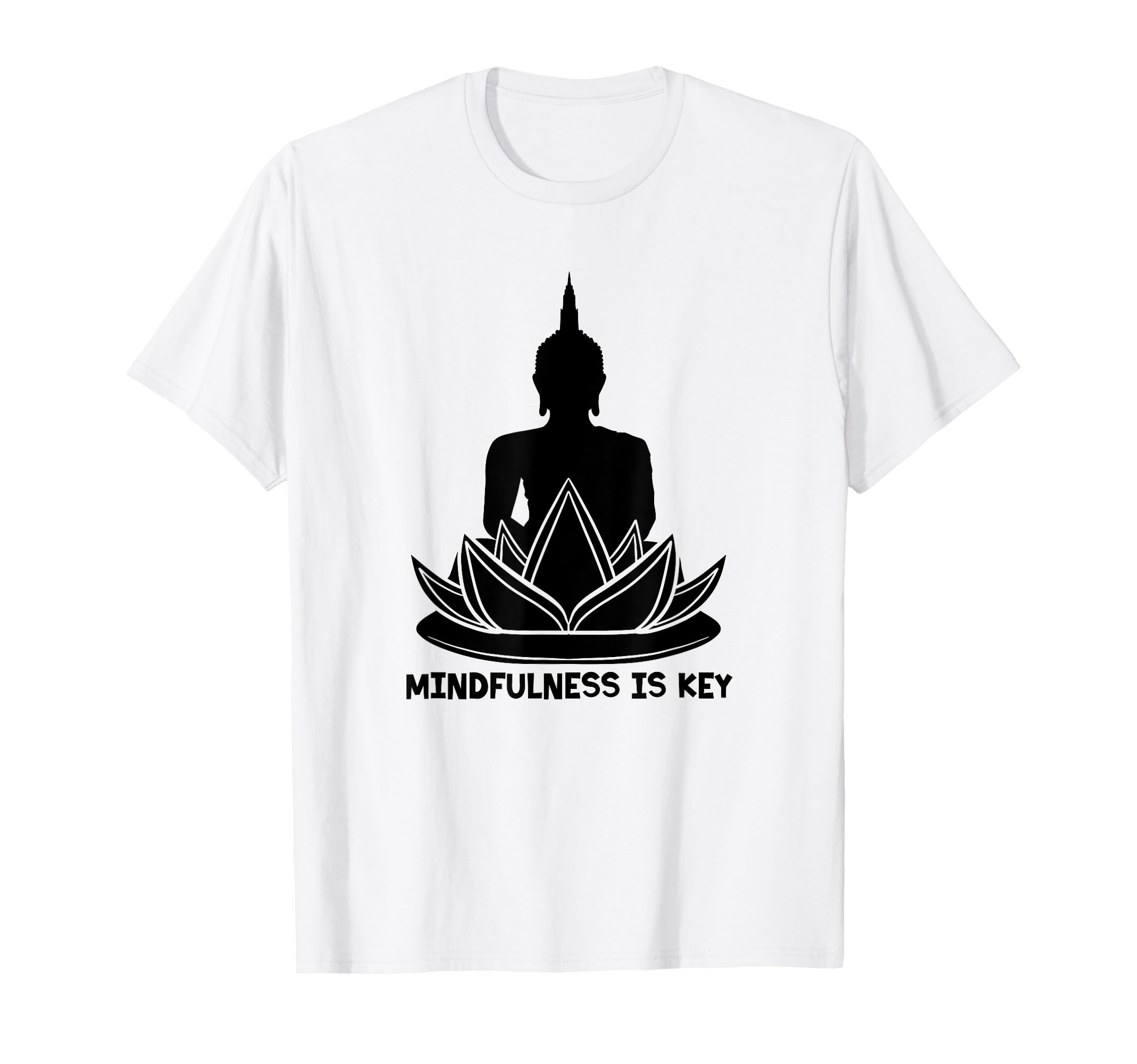 Buddhist Buddhism Zen Monk T-Shirt - Fun Novelty Design for Adults - T-Shirt, Sweatshirt, Hoodie