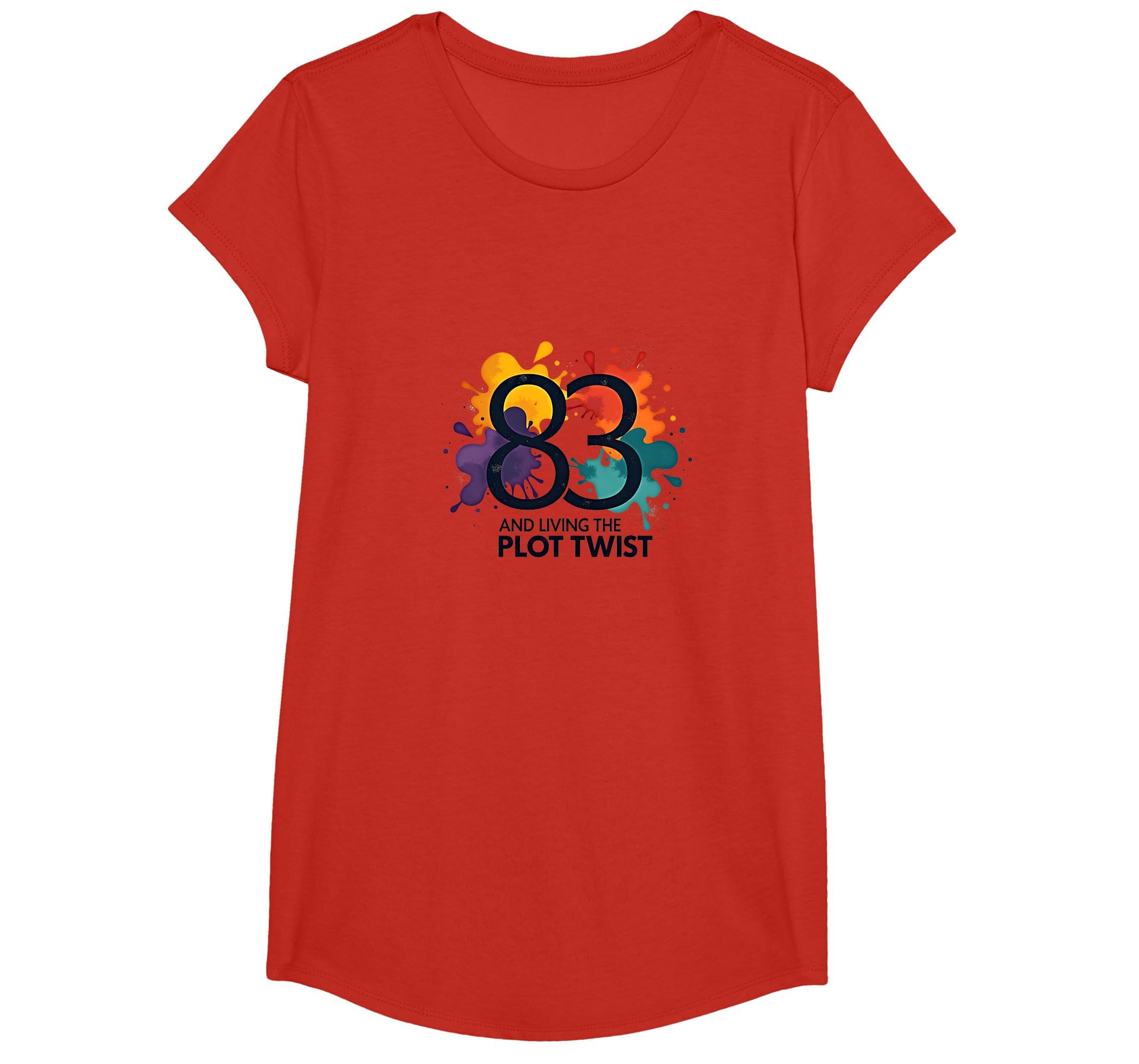 83 And Living Plot Twist Birthday T-Shirt - Aesthetic Graphic for Adults - T-Shirt, Sweatshirt, Hoodie