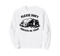 Please Dont Perceive Me Today Cat Sweatshirt - Streetwear Style Men Women - T-Shirt, Sweatshirt, Hoodie