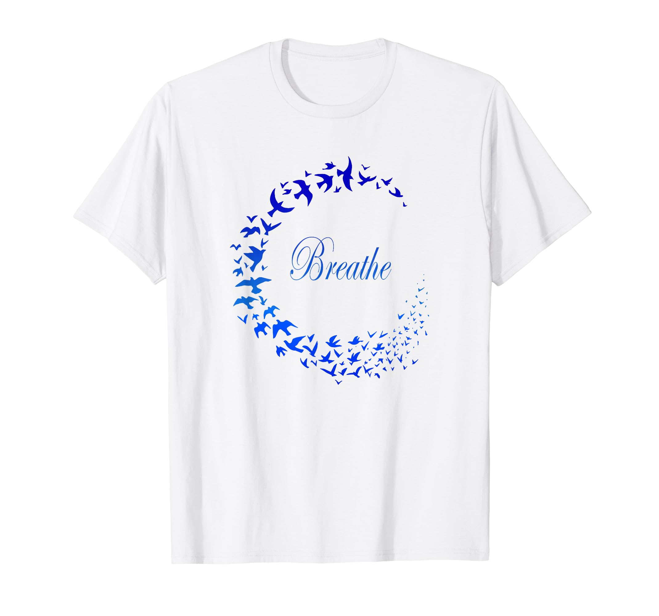 Just Breathe Gift Deep Breath Inhale Exhale T-Shirt - Unique Graphic Unisex - T-Shirt, Sweatshirt, Hoodie