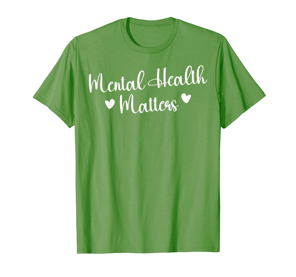 Green Ribbon Mental Health Awareness T-Shirt - Trendy Graphic Unisex - T-Shirt, Sweatshirt, Hoodie