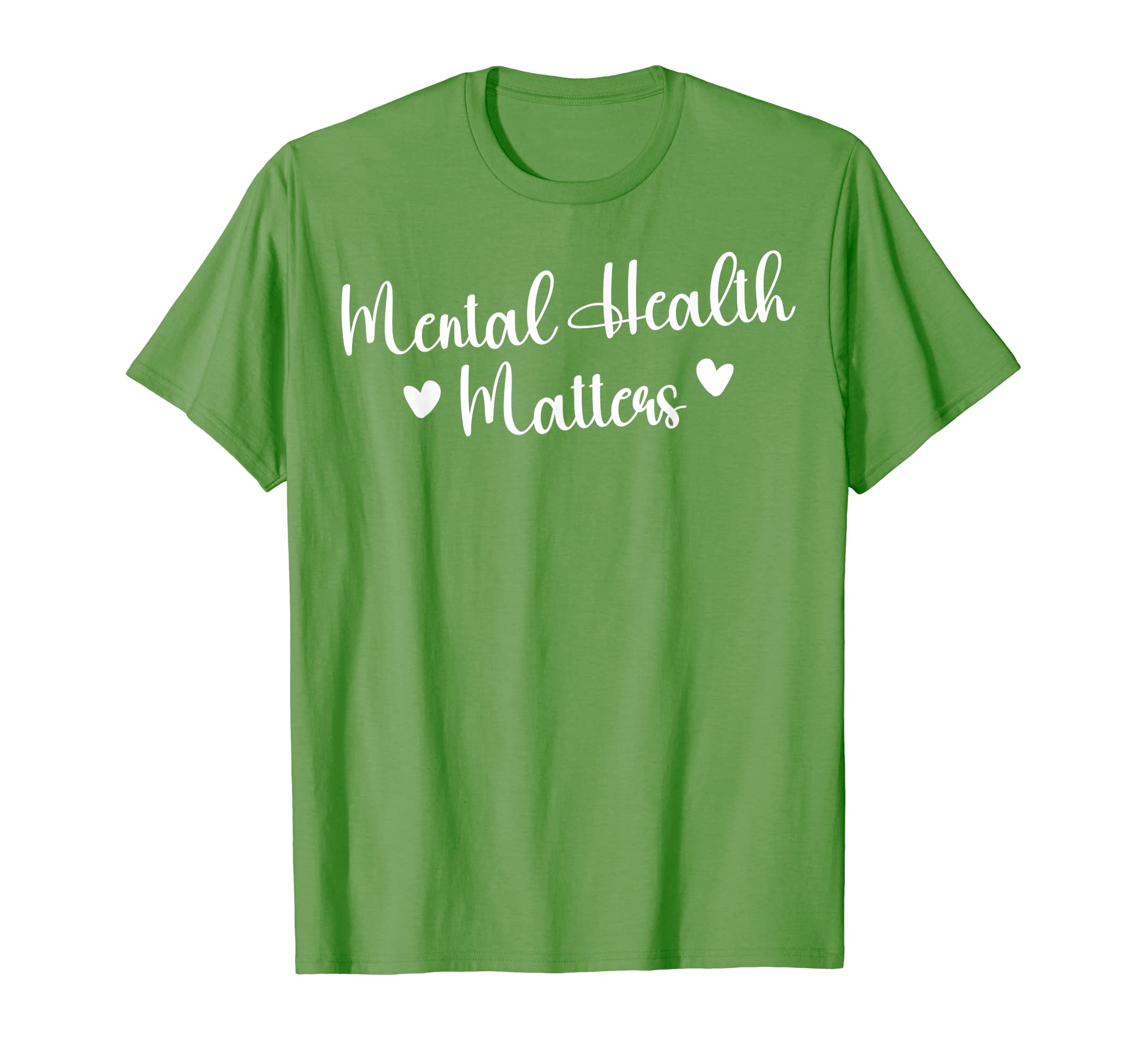 Green Ribbon Mental Health Awareness T-Shirt - Trendy Graphic Unisex - T-Shirt, Sweatshirt, Hoodie