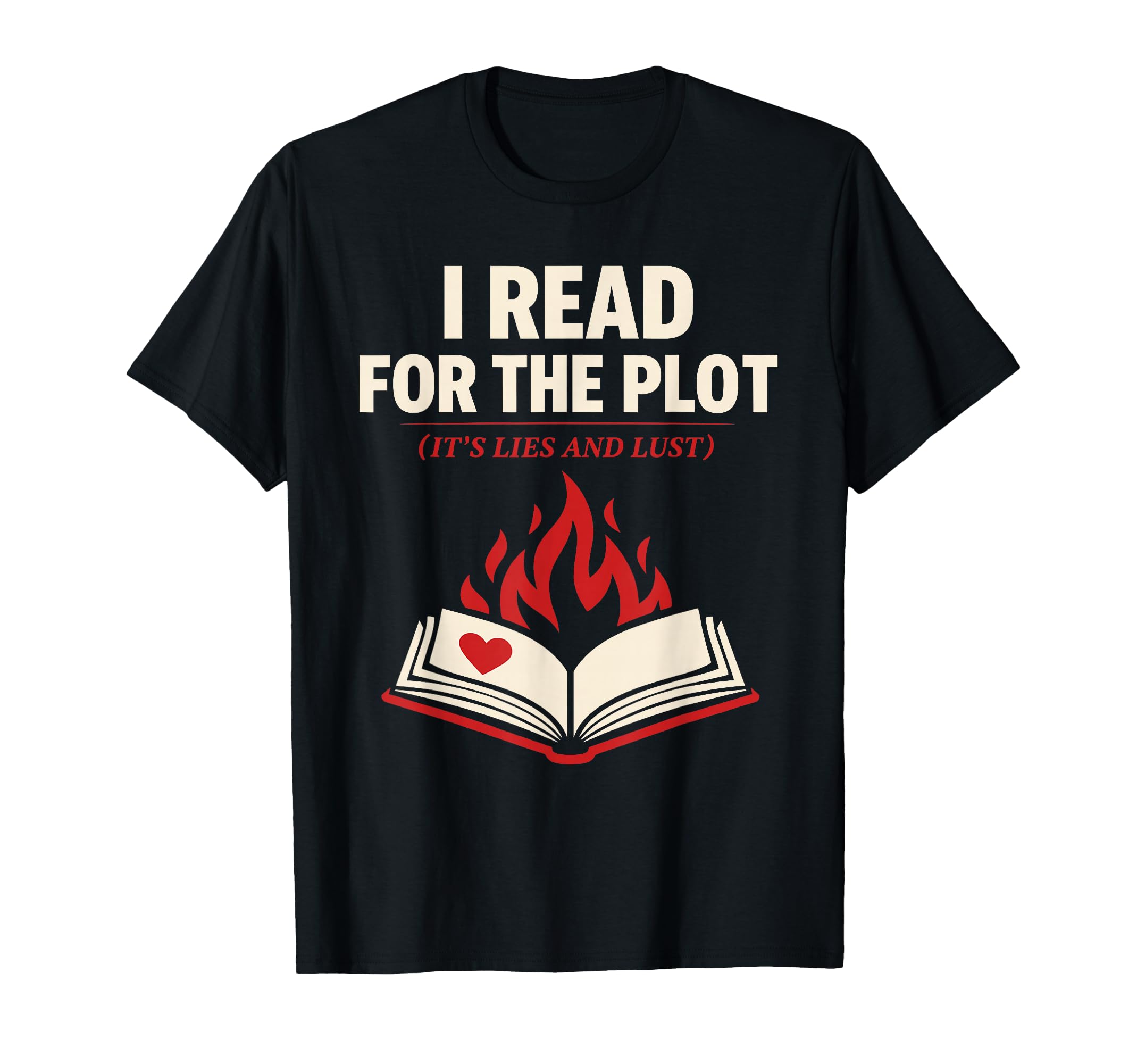 Chaotic Book Lover Unhinged Reader T-Shirt - Minimalist Print Men Women - T-Shirt, Sweatshirt, Hoodie