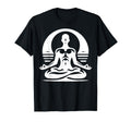 Meditating Figure Zen Meditation T-Shirt - Casual Everyday Wear Men Women - T-Shirt, Sweatshirt, Hoodie