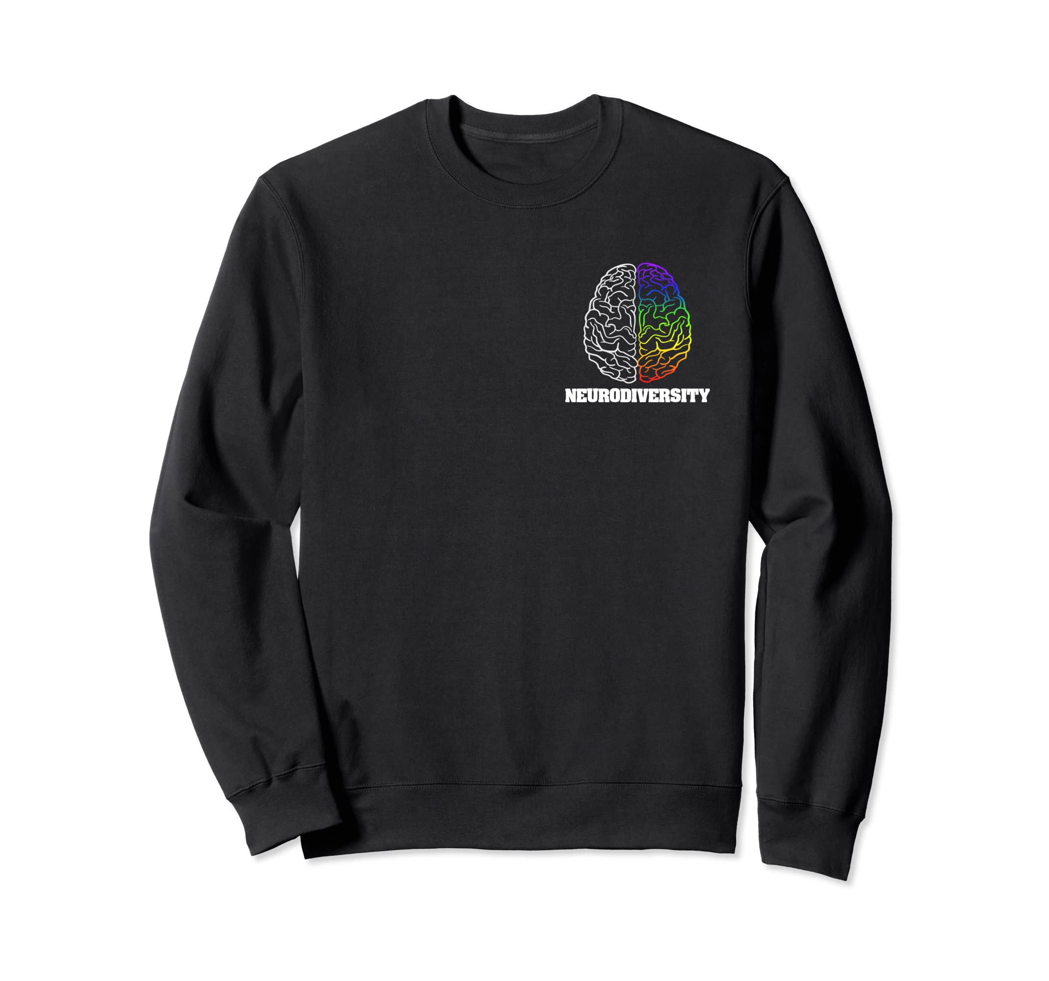Embrace Neurodiversity Autism Adhd Sweatshirt - Custom Art Print Unisex - T-Shirt, Sweatshirt, Hoodie