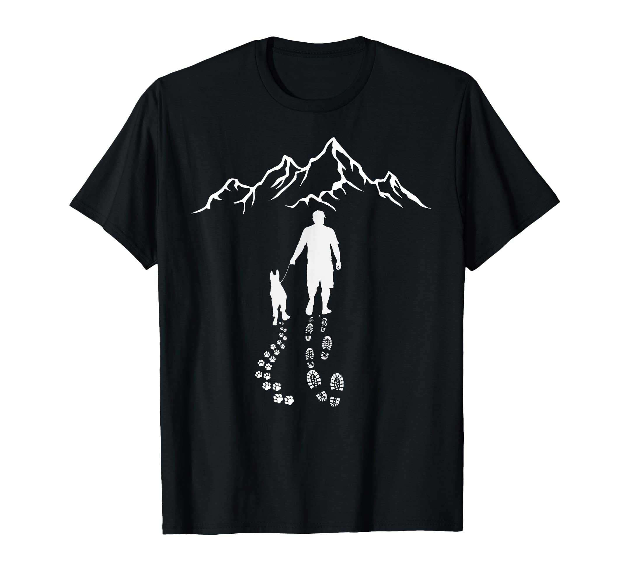 I Love Mountain And My Dog Therapy T-Shirt - Unique Graphic Men Women - T-Shirt, Sweatshirt, Hoodie
