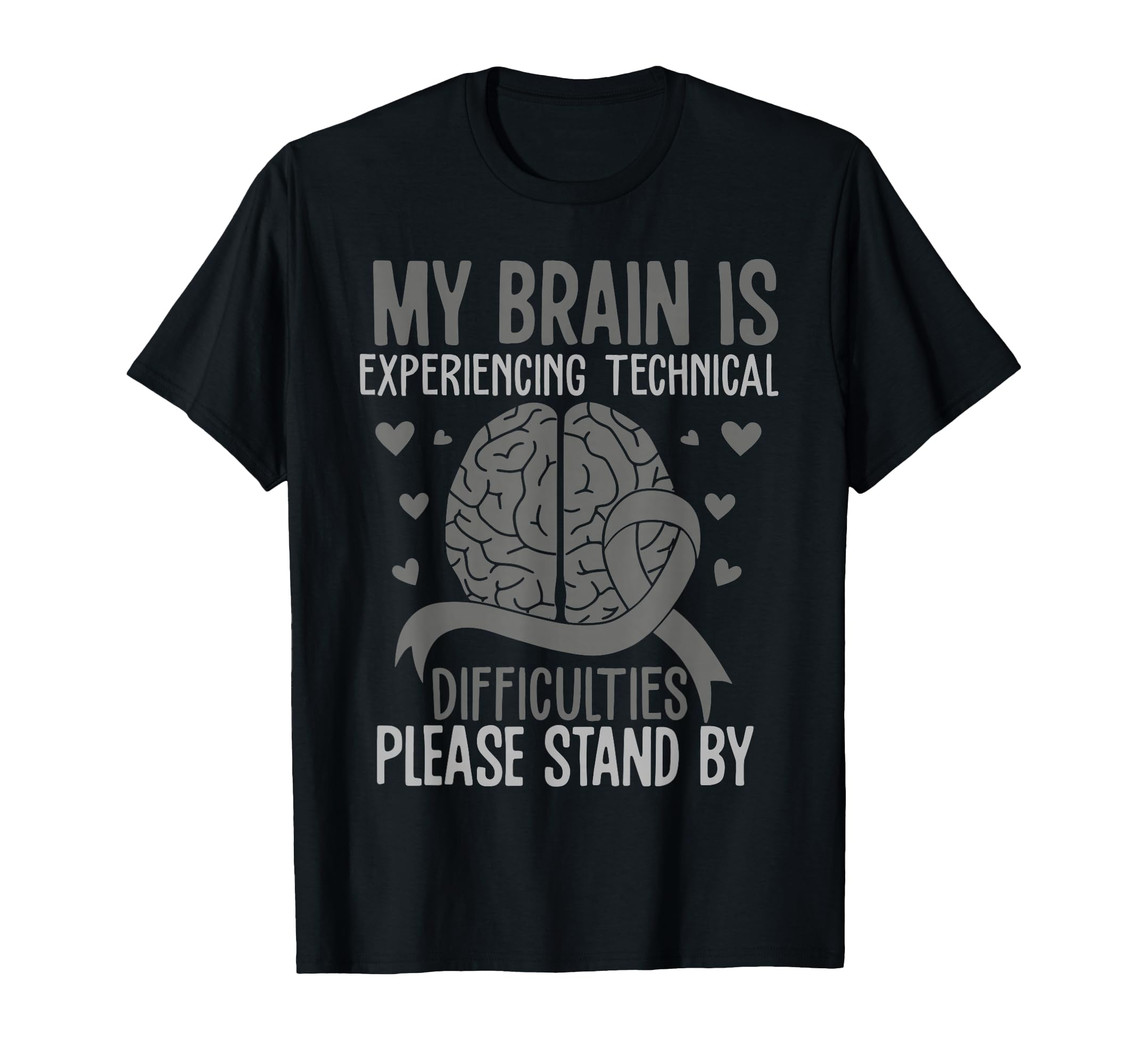My Brain Is Experiencing Technical T-Shirt - Aesthetic Graphic for Adults - T-Shirt, Sweatshirt, Hoodie