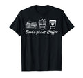 Books Plant Coffee T-Shirt - Casual Everyday Wear Men Women - T-Shirt, Sweatshirt, Hoodie