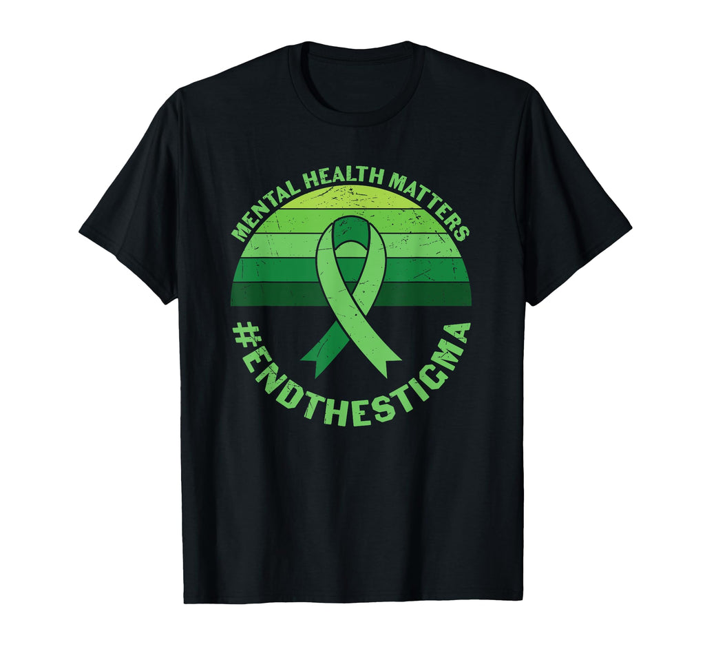 Mental Health Awareness Month End T-Shirt - Minimalist Print Men Women - T-Shirt, Sweatshirt, Hoodie