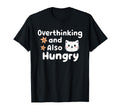 Hungry Overthinker Food Anxiety Hoodie - Streetwear Style for Adults - T-Shirt, Sweatshirt, Hoodie