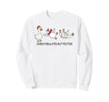 Overstimulated But Festive Funny Sweatshirt - Streetwear Style Unisex - T-Shirt, Sweatshirt, Hoodie
