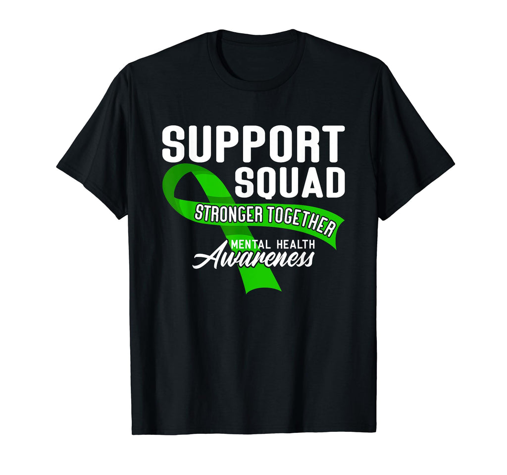 Support Awareness Squad I Depression T-Shirt - Fun Novelty Design Unisex - T-Shirt, Sweatshirt, Hoodie
