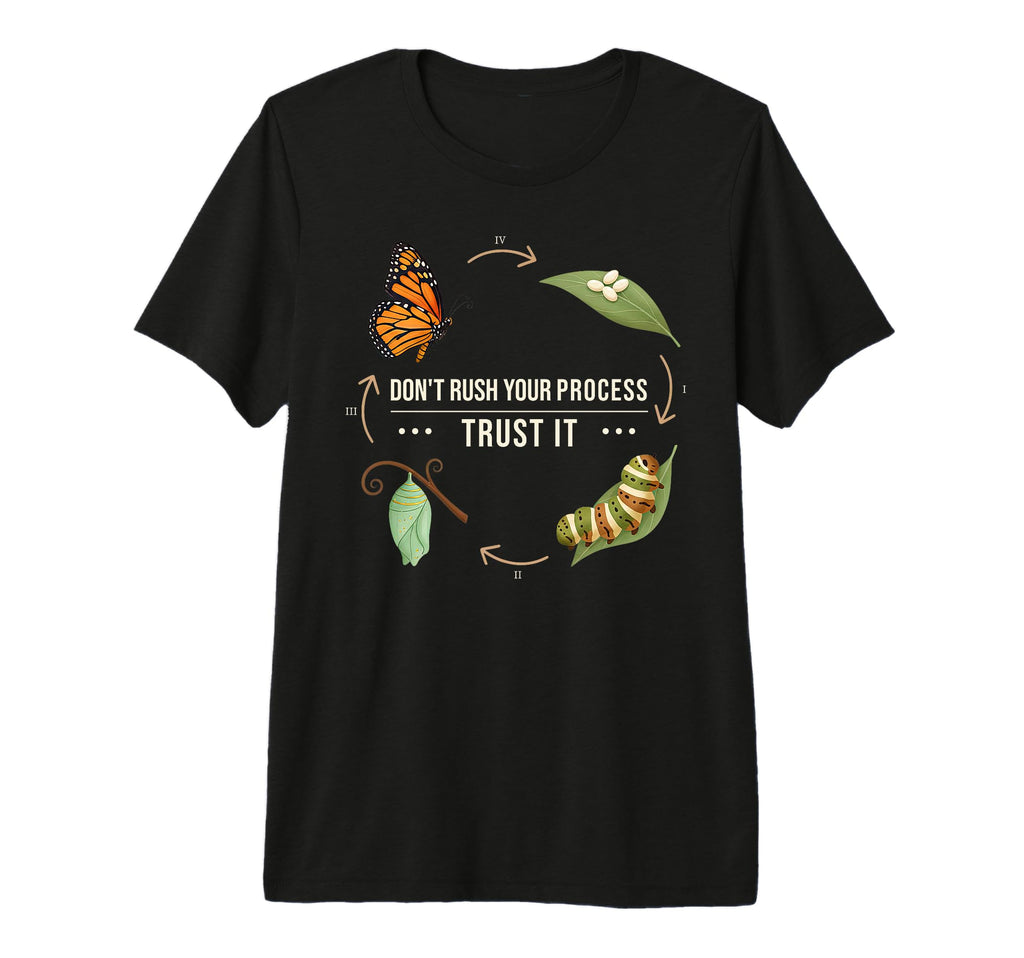 Trust Your Process Inspirational T-Shirt - Minimalist Print for Adults - T-Shirt, Sweatshirt, Hoodie