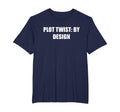 Plot Twist Mens Big And Tall Navy Blue T-Shirt - Novelty Apparel for Adults - T-Shirt, Sweatshirt, Hoodie