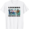 The Sandlot Cast Legends Never Die Photo T-Shirt Unisex T-shirt, Sweatshirt, Hoodie, Long Sleeve Tee - T-Shirt, Sweatshirt, Hoodie