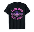 Love God Drink Coffee Read Books T-Shirt - Graphic Print for Adults - T-Shirt, Sweatshirt, Hoodie