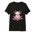 Meditation Axolotl Yoga Pose Relaxing T-Shirt - Trendy Graphic Unisex - T-Shirt, Sweatshirt, Hoodie
