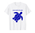 Gbs Turtle Love Keeps Me Going Guillain Sweatshirt - Trendy Graphic Unisex - T-Shirt, Sweatshirt, Hoodie