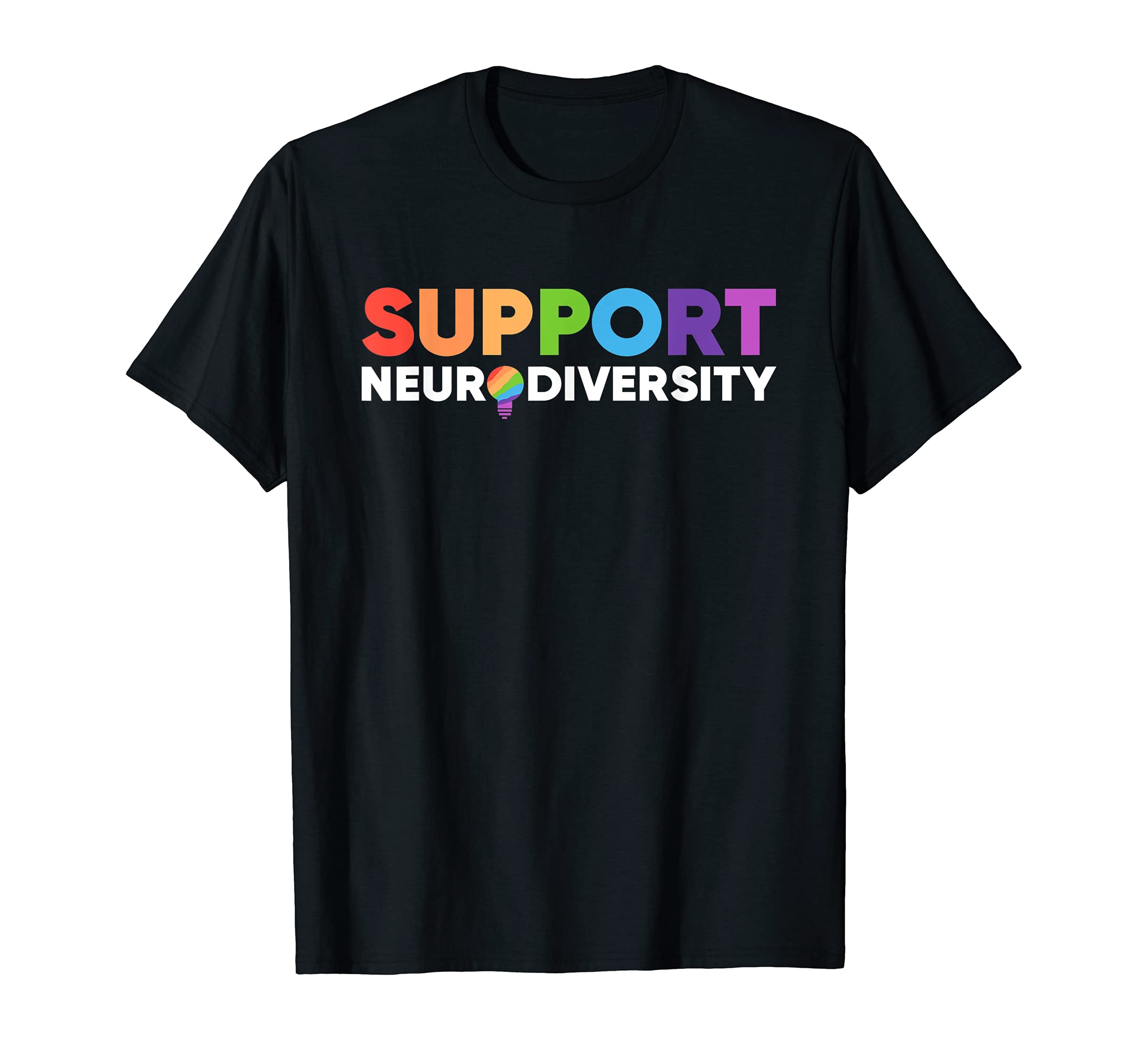 Adhd Autism Neurodivergent Support T-Shirt - Aesthetic Graphic Men Women - T-Shirt, Sweatshirt, Hoodie