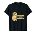 Goldendoodles Are My Therapy Doodle T-Shirt - Aesthetic Graphic Unisex - T-Shirt, Sweatshirt, Hoodie