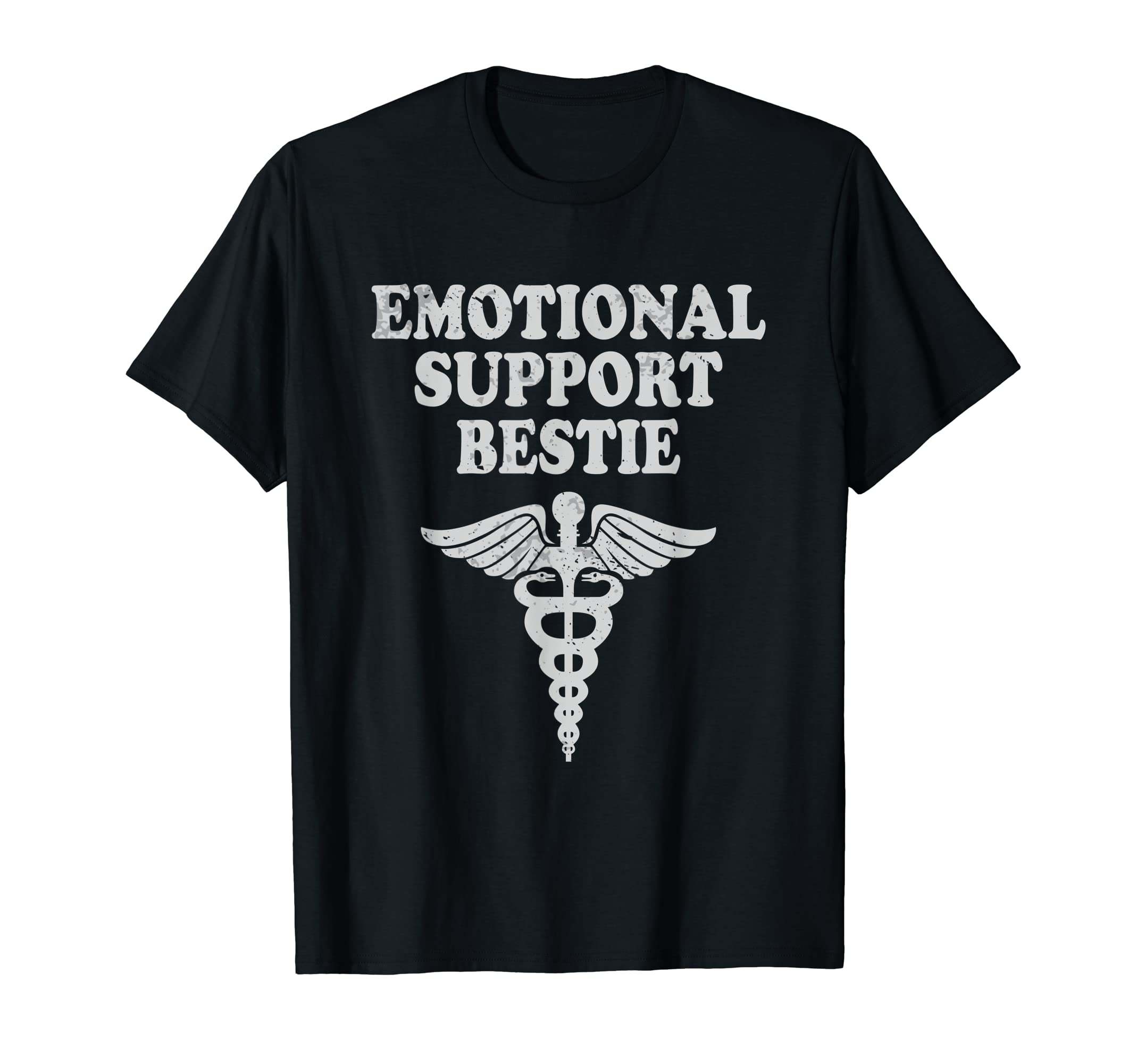 Emotional Support Bestie Emotional Support T-Shirt - Trendy Graphic Unisex - T-Shirt, Sweatshirt, Hoodie