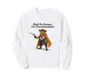 Hold Partner Im Overstimulated Funny Sweatshirt - Custom Art Print Unisex - T-Shirt, Sweatshirt, Hoodie