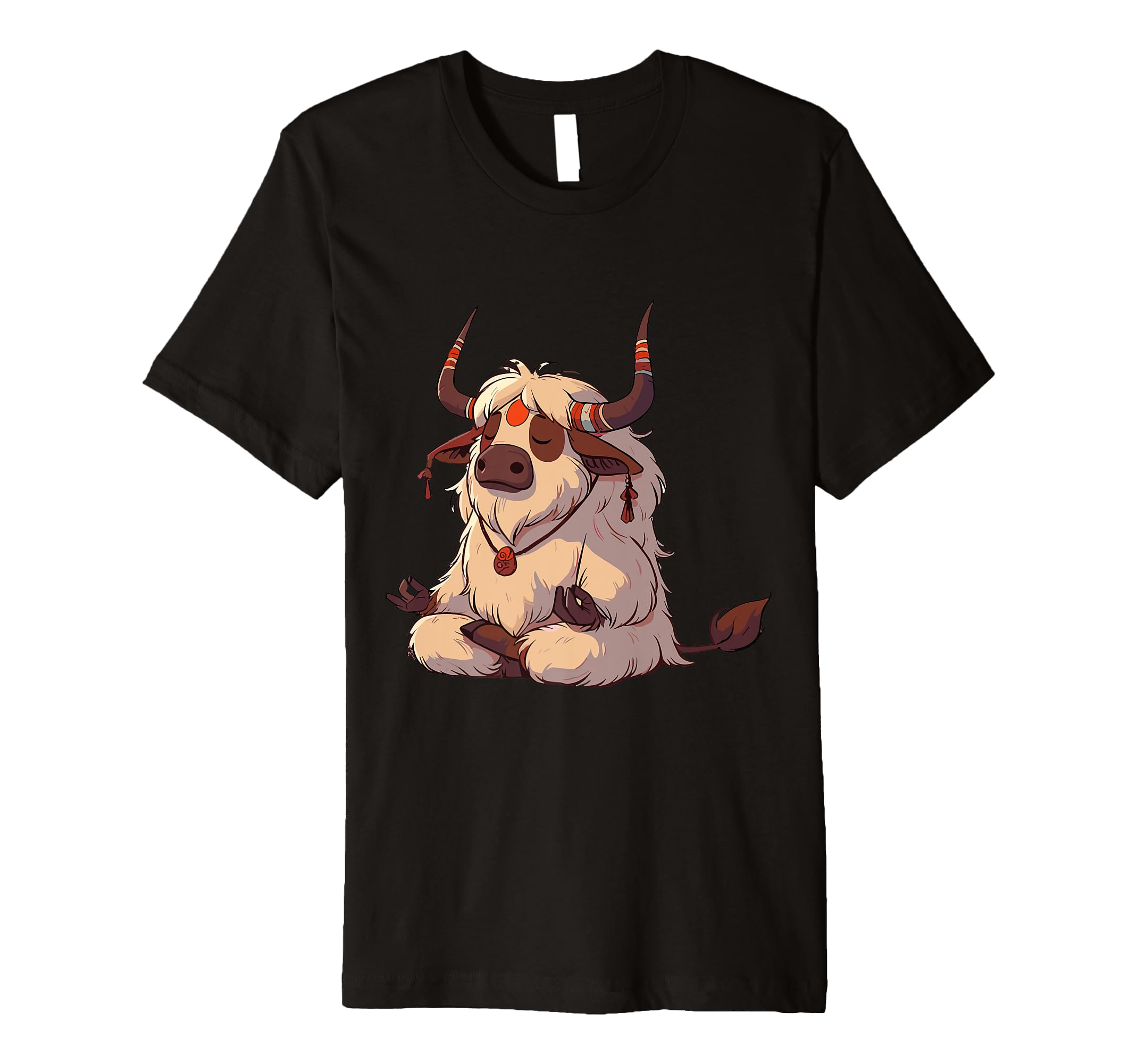 Meditation Yak Yoga Pose Relaxing Animal T-Shirt - Trendy Graphic Men Women - T-Shirt, Sweatshirt, Hoodie