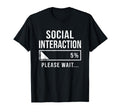 Social Battery Low Funny Introvert Loading T-Shirt - Unique Graphic Unisex - T-Shirt, Sweatshirt, Hoodie