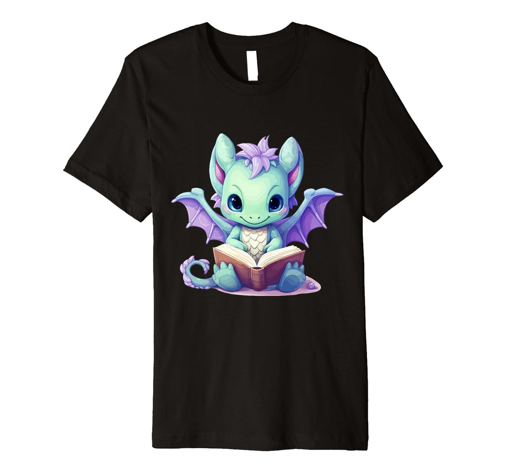 Dragon Book T-Shirt - Casual Everyday Wear Unisex - T-Shirt, Sweatshirt, Hoodie