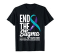 End Stigma Suicide Prevention Awareness T-Shirt - Unique Graphic for Adults - T-Shirt, Sweatshirt, Hoodie