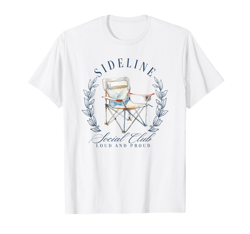 Sideline Social Club T-Shirt - Fun Novelty Design Men Women - T-Shirt, Sweatshirt, Hoodie