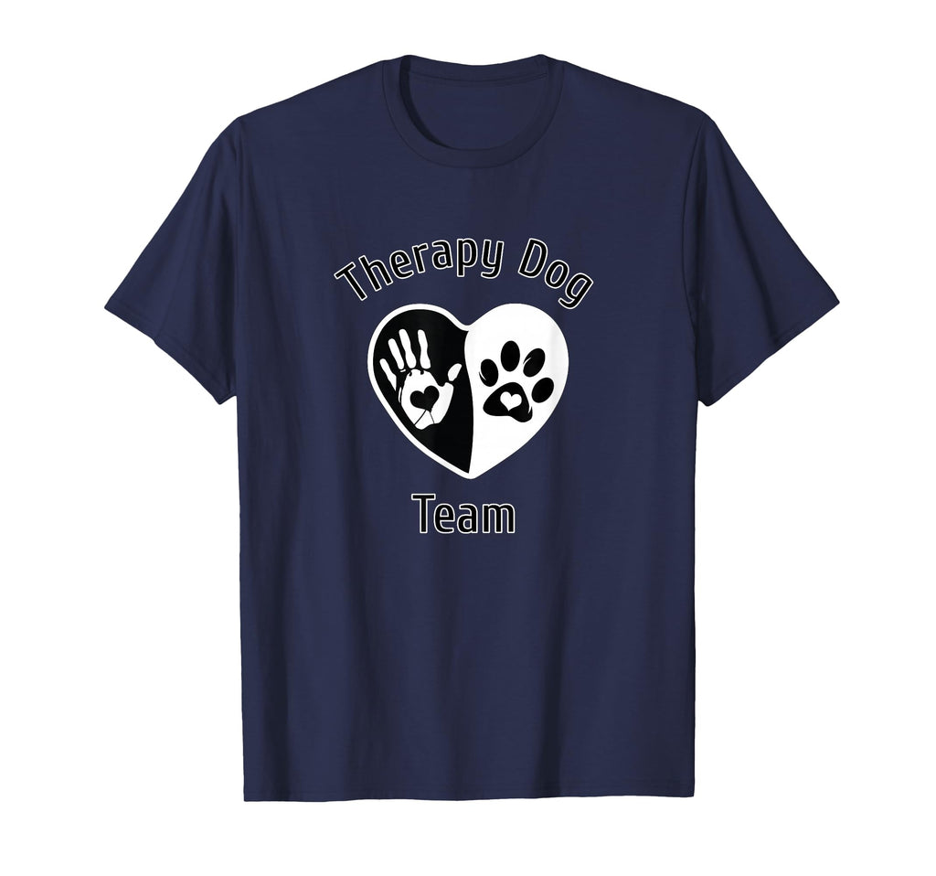 Therapy Dog Therapy Dog Team T-Shirt - Aesthetic Graphic Men Women - T-Shirt, Sweatshirt, Hoodie