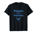 Progress Over Perfection Motivational T-Shirt - Streetwear Style for Adults - T-Shirt, Sweatshirt, Hoodie