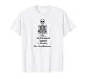 Emotional Support Minding My Business T-Shirt - Graphic Print Unisex - T-Shirt, Sweatshirt, Hoodie