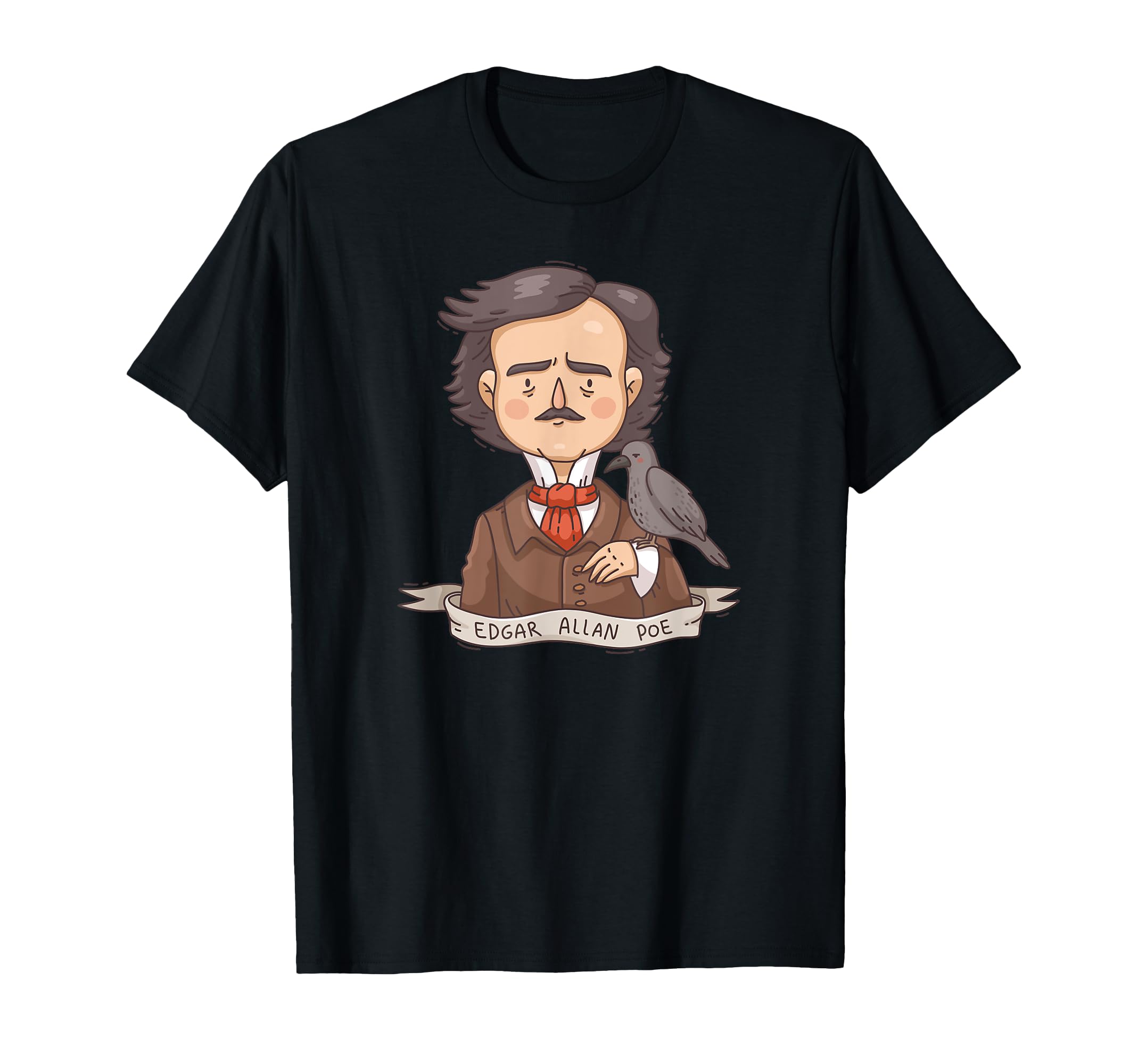 Funny Edgar Allan Poe Raven Bookish T-Shirt - Trendy Graphic Men Women - T-Shirt, Sweatshirt, Hoodie