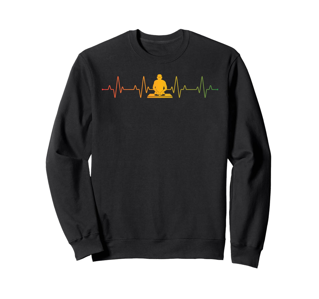 Meditation Heartbeat Zen Harmony Sweatshirt - Fun Novelty Design for Adults - T-Shirt, Sweatshirt, Hoodie