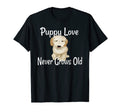 Puppy Love Never Grows Old Golden Doodle T-Shirt - Streetwear Style Unisex - T-Shirt, Sweatshirt, Hoodie