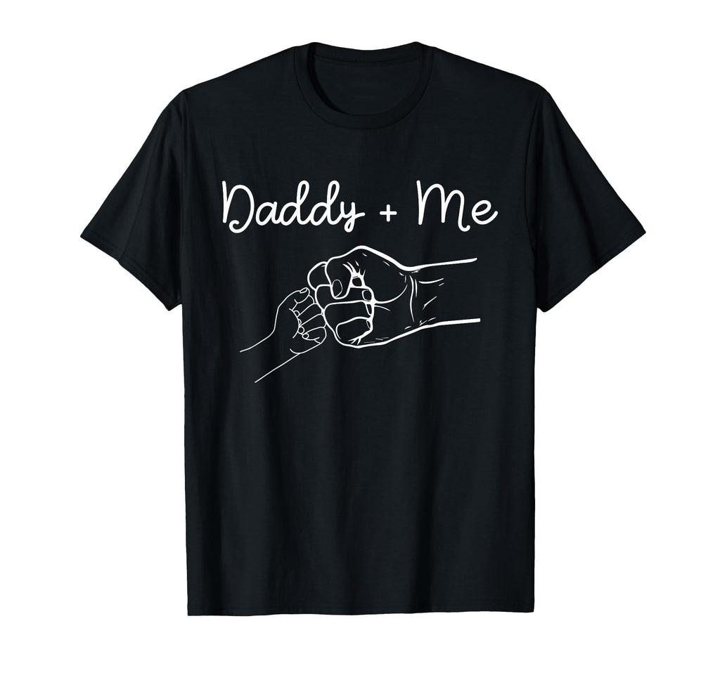Daddy And Me Best Dad Ever Fist Bump T-Shirt - Custom Art Print for Adults - T-Shirt, Sweatshirt, Hoodie