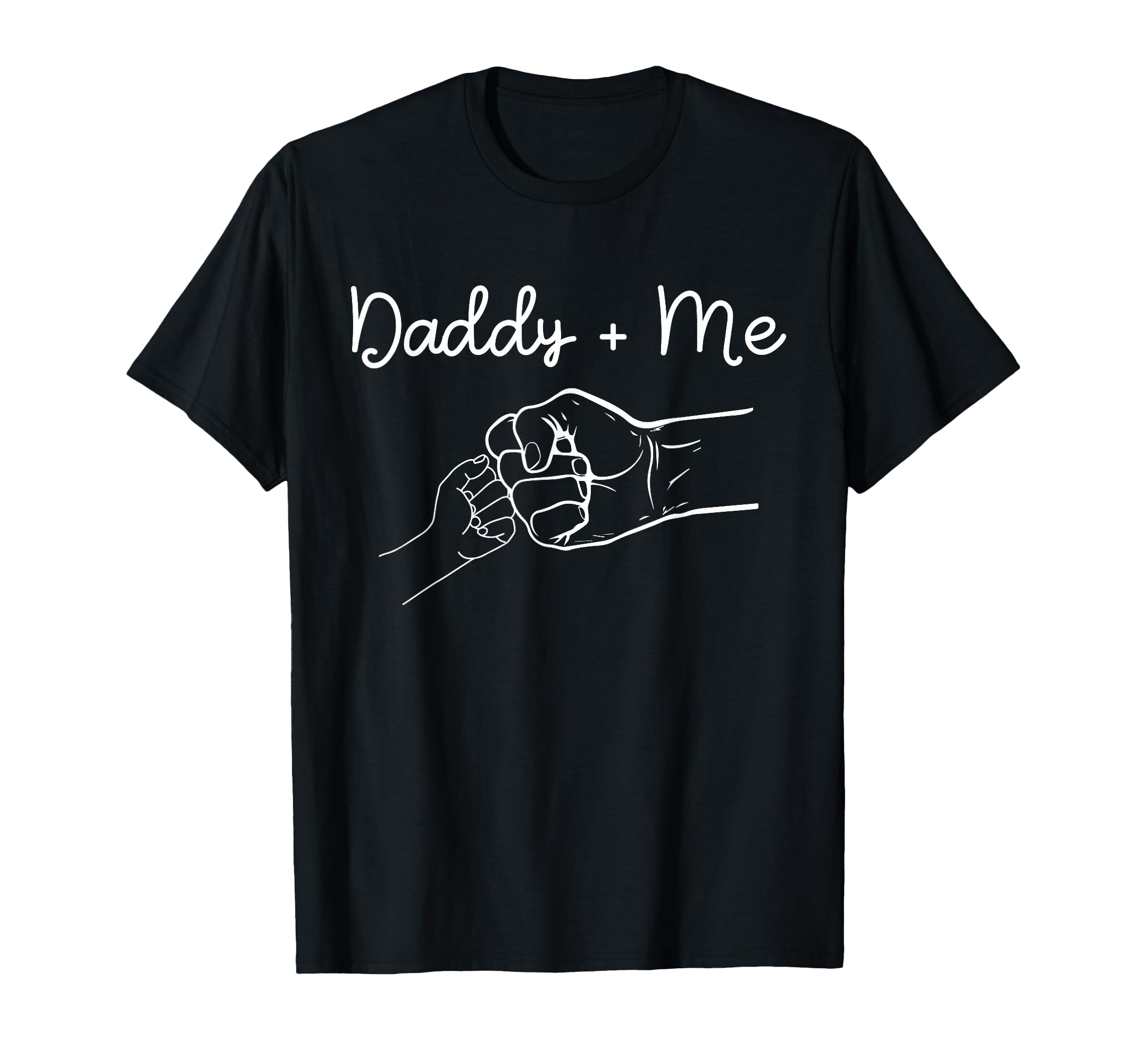 Daddy And Me Best Dad Ever Fist Bump T-Shirt - Custom Art Print for Adults - T-Shirt, Sweatshirt, Hoodie