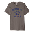 Therapy Dog Team Handler Animal Assisted T-Shirt - Minimalist Print Unisex - T-Shirt, Sweatshirt, Hoodie