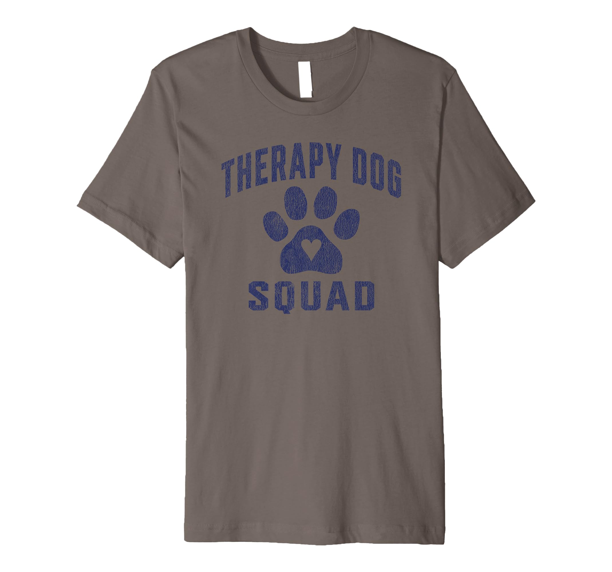 Therapy Dog Team Handler Animal Assisted T-Shirt - Minimalist Print Unisex - T-Shirt, Sweatshirt, Hoodie