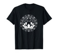 Zen Cat Lotus Flower Yoga T-Shirt - Aesthetic Graphic Men Women - T-Shirt, Sweatshirt, Hoodie