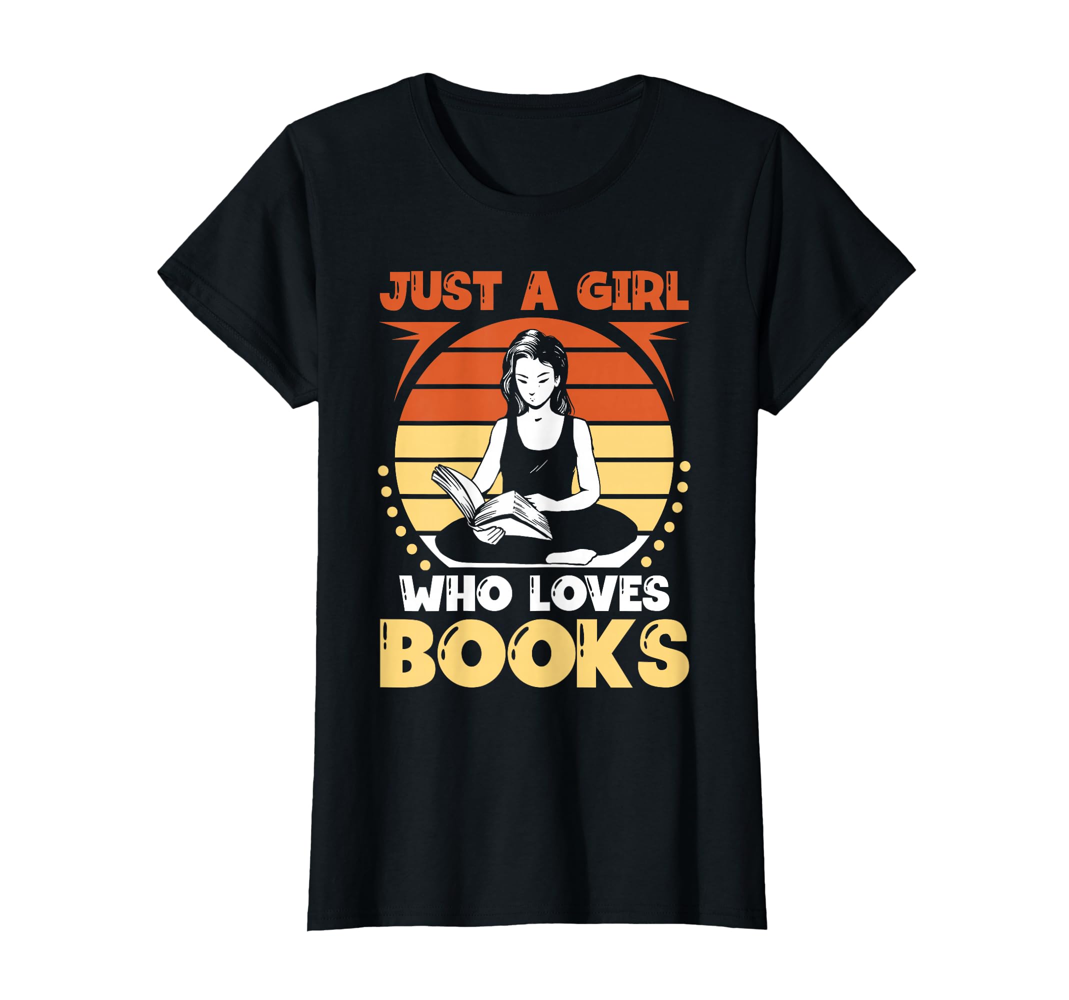 Just Who Loves Books Reading T-Shirt - Fun Novelty Design for Adults - T-Shirt, Sweatshirt, Hoodie
