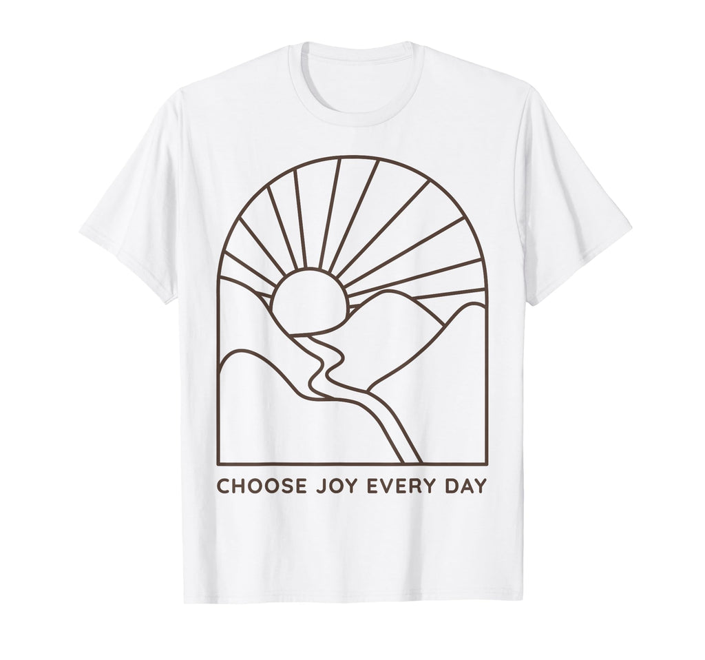 Choose Joy Daily T-Shirt - Trendy Graphic for Adults - T-Shirt, Sweatshirt, Hoodie